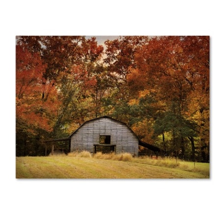 Jai Johnson 'Autumn Barn' Canvas Art,24x32